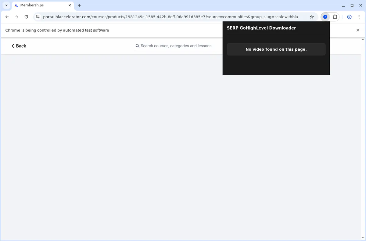 Gohighlevel Video Downloader screenshot 3