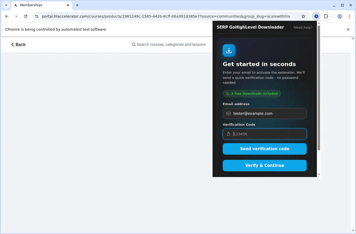 Gohighlevel Video Downloader screenshot 4